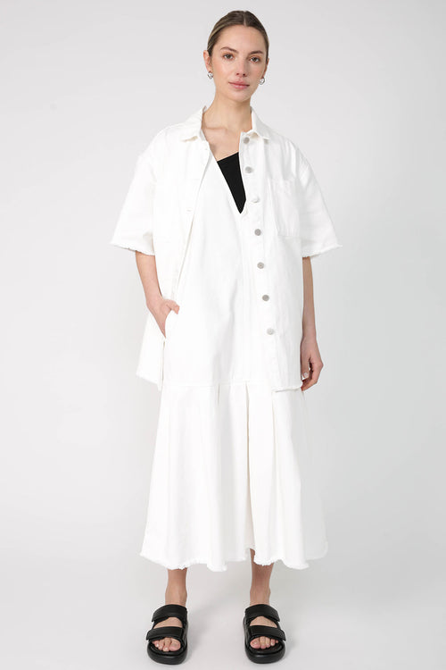 pace pinni dress / ivory white