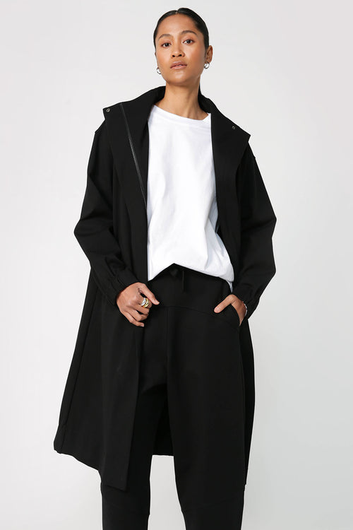 circuit coat / black