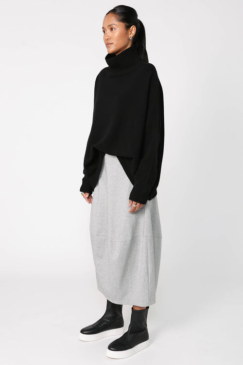 headspin skirt / grey marle