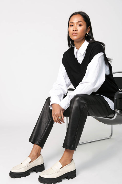 major loafer / shell