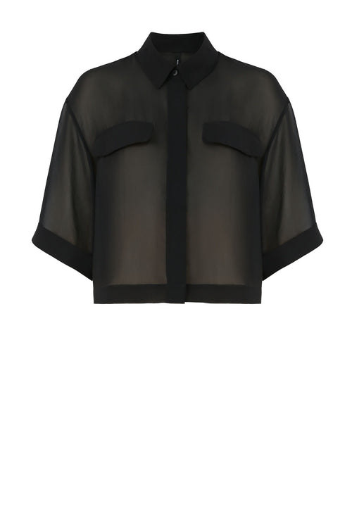 carve shirt / black