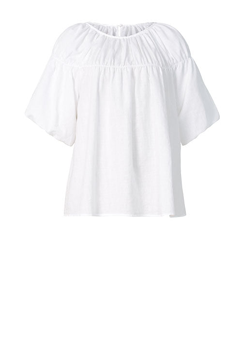 gallery short sleeve tee / white