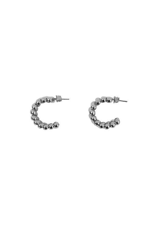 ladder hoop / silver
