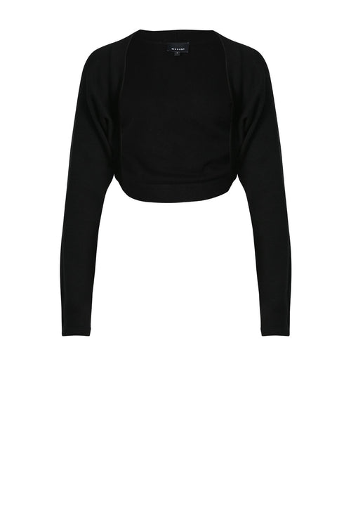 vent shrug / black