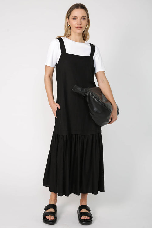 cohesion dress / black