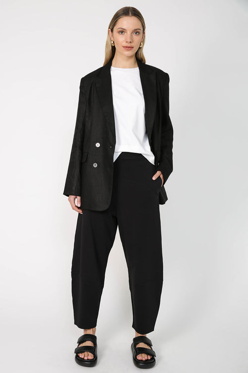 furthering track pant / black