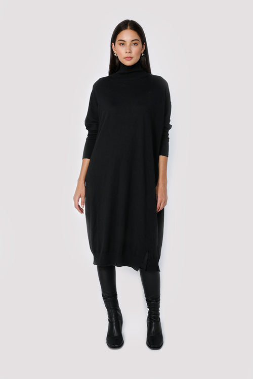 balance dress / black