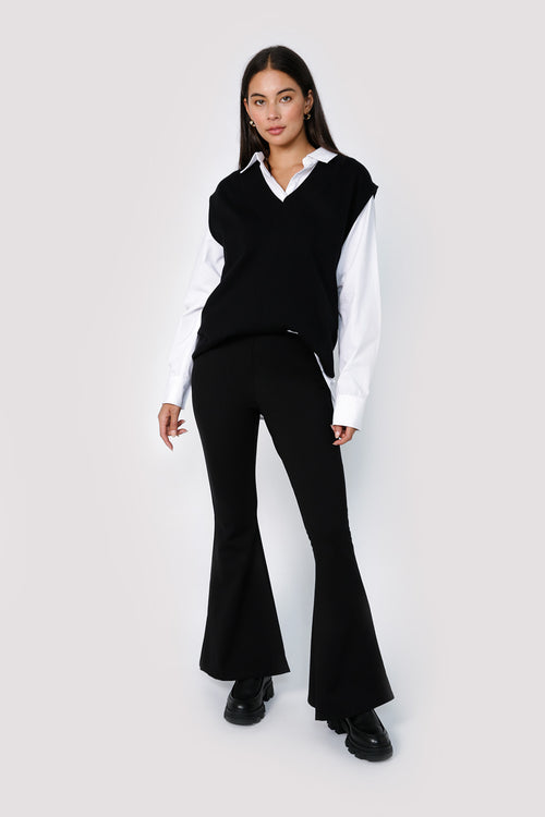 bell pant / black
