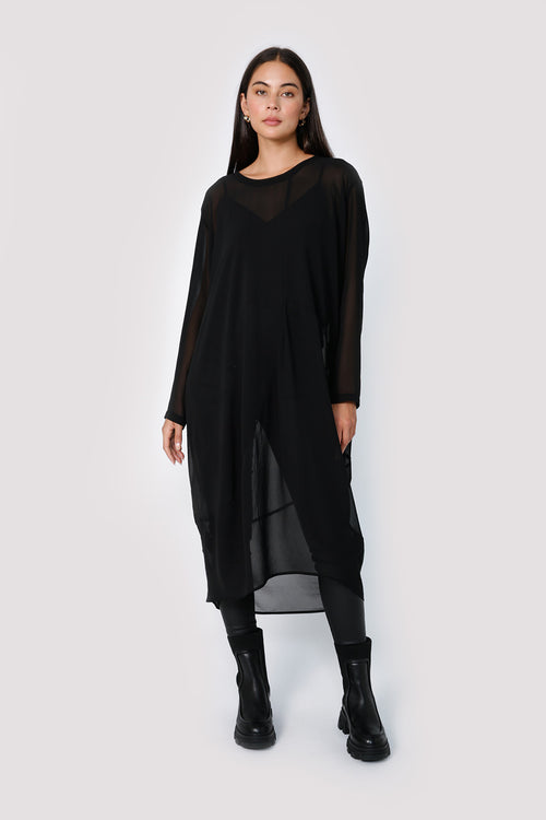 extract dress / black
