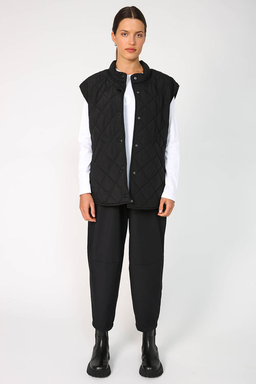 ahead pant / black
