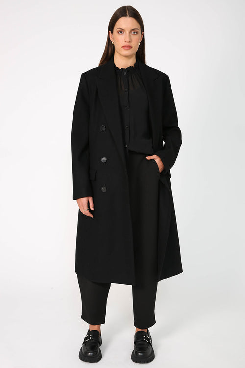 encircle shirt / black