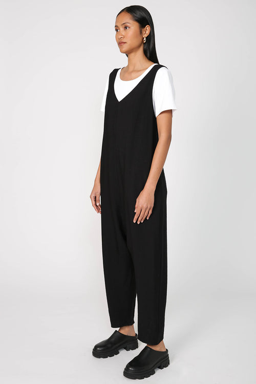 bridge jumpsuit / black
