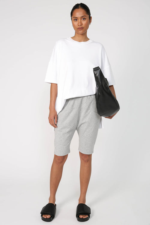 hanger short / grey marle
