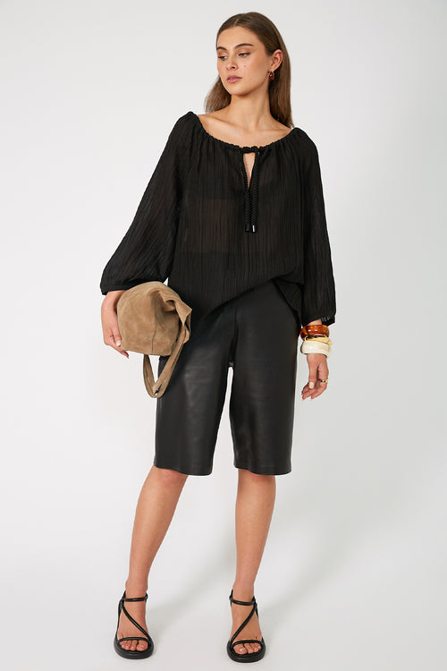 amplified top / black