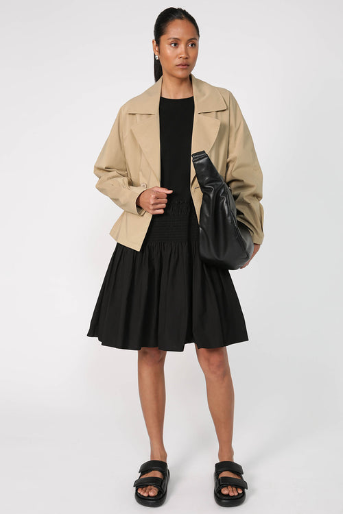 expand dress / black