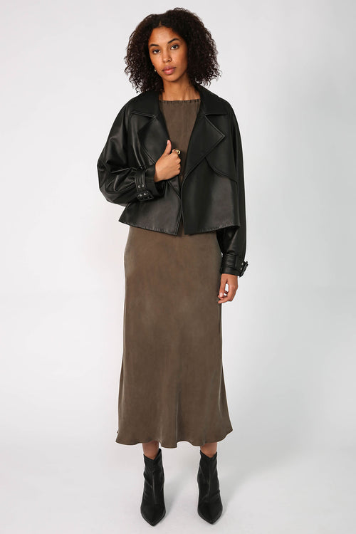 molten dress / olive