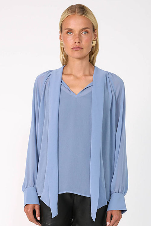 covert top / smokey blue