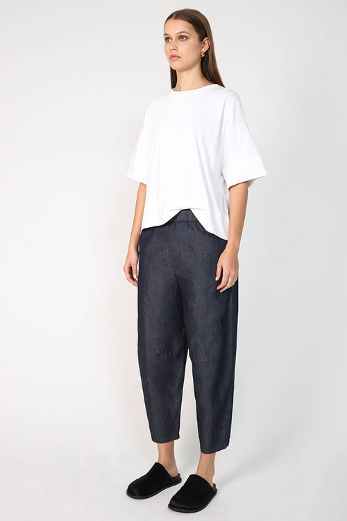 ahead pant / indigo blue
