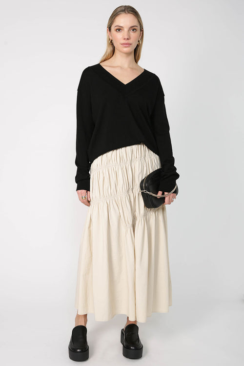 axel skirt / cream