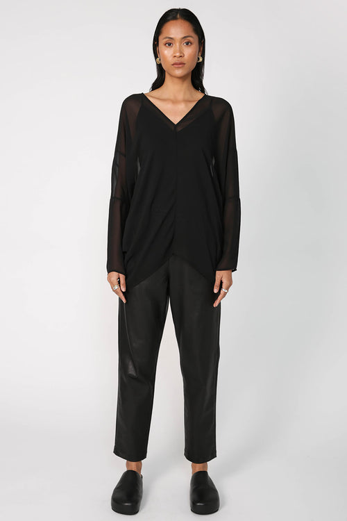 survey top / black
