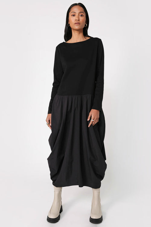 sphere dress / black
