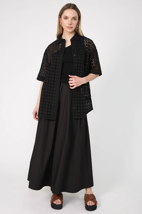 contingent skirt / black