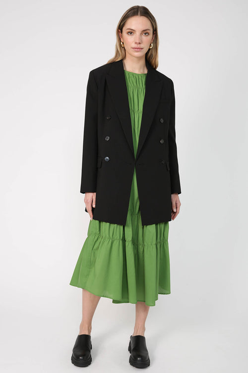 region dress / intense green