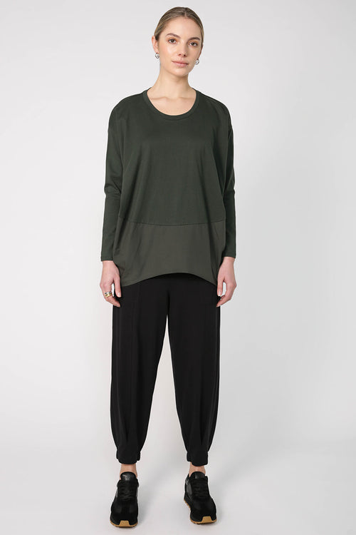 exceed long sleeve top / forest green