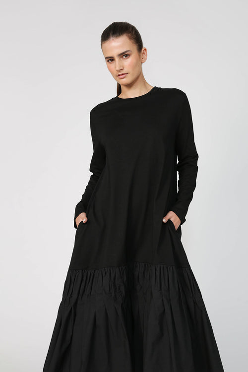 tempo dress / black