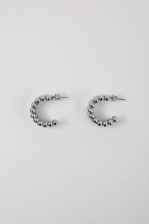 ladder hoop / silver