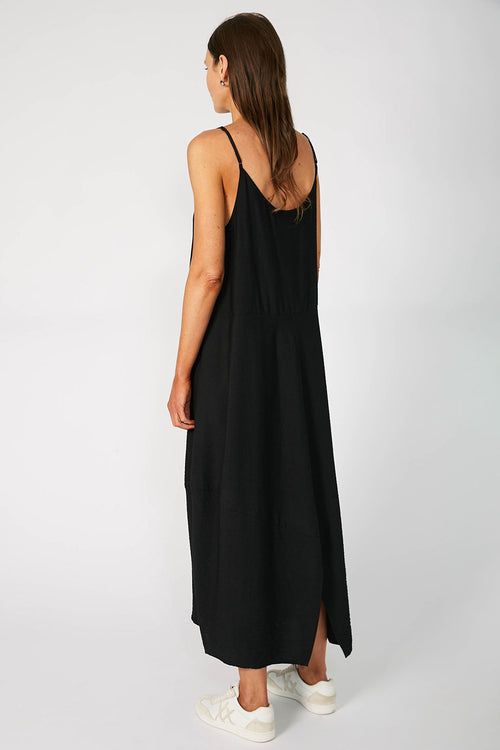 ember dress / black crepe