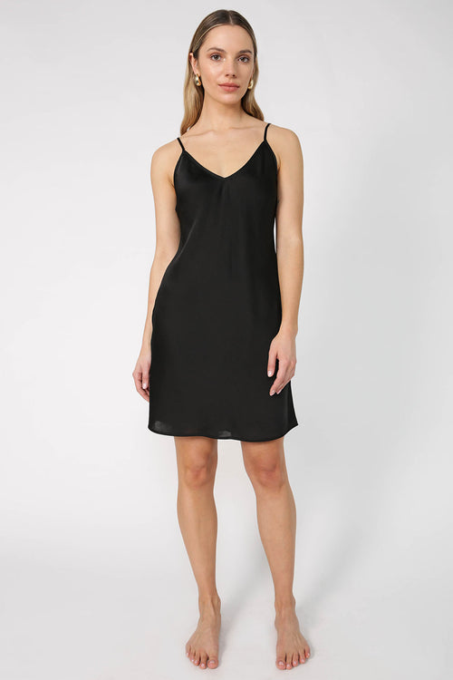 slide slip / black
