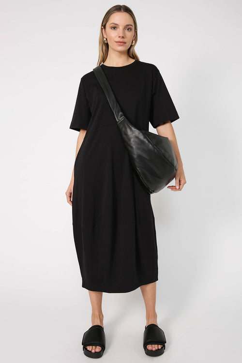 spin dress / black