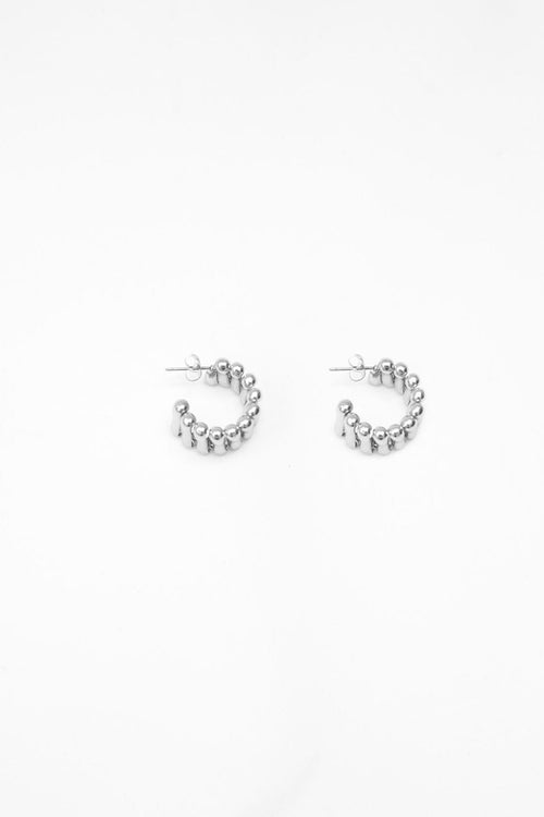ladder hoop / silver