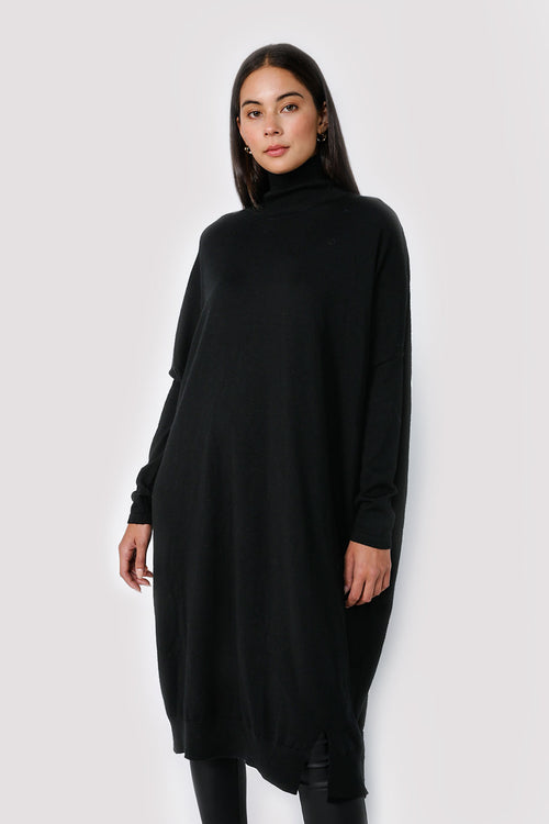 balance dress / black