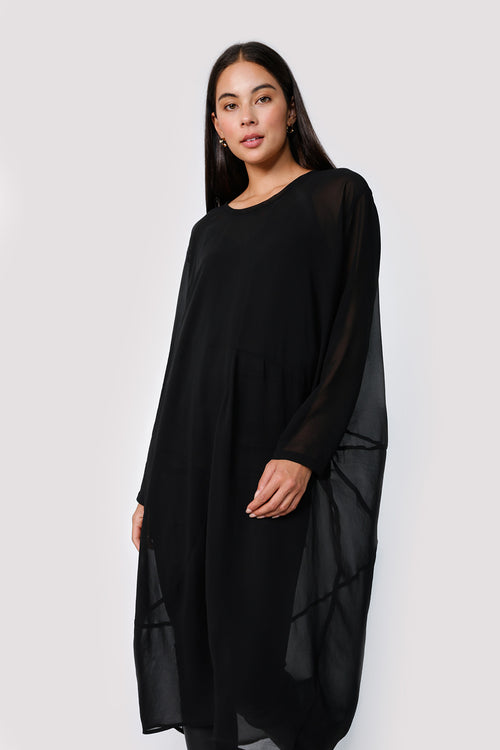 extract dress / black