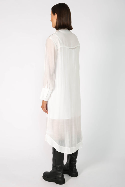 tint dress / white