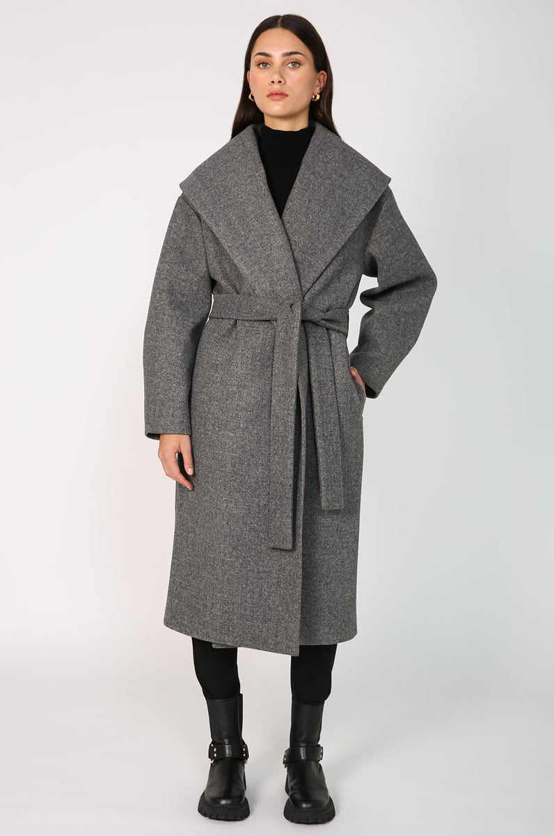 ジャケット・アウター issue things No Collar Coat grey issue things No Collar Coat grey 【公式通販】