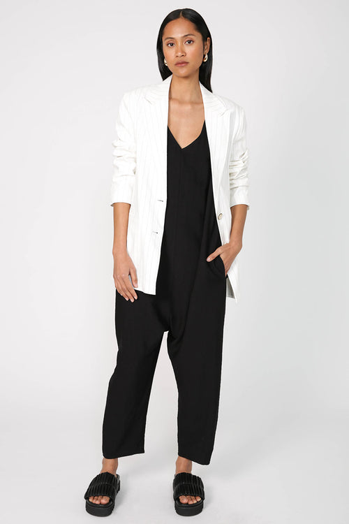 bridge jumpsuit / black