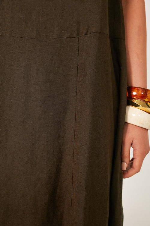 ember dress / deep green