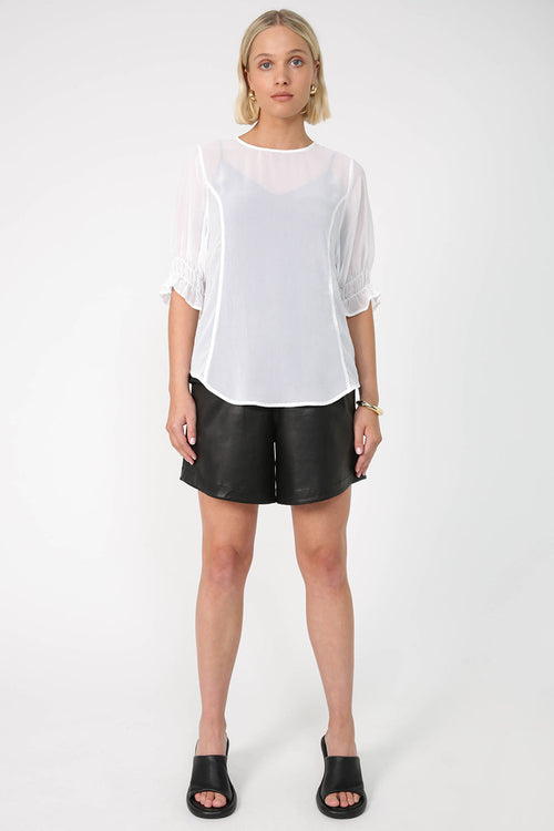 decode top / white