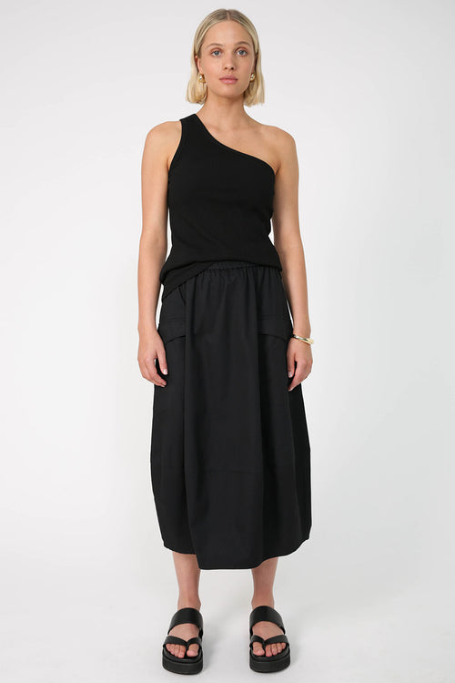 global skirt / black