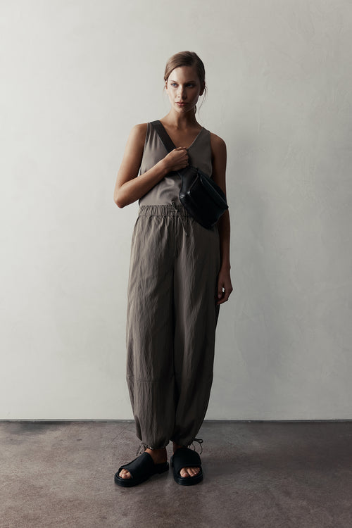 proclaimer pant / taupe moss