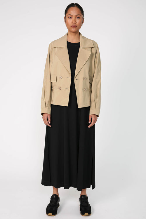 cinch jacket / camel brown