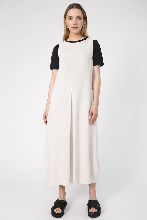 dome dress / natural beige