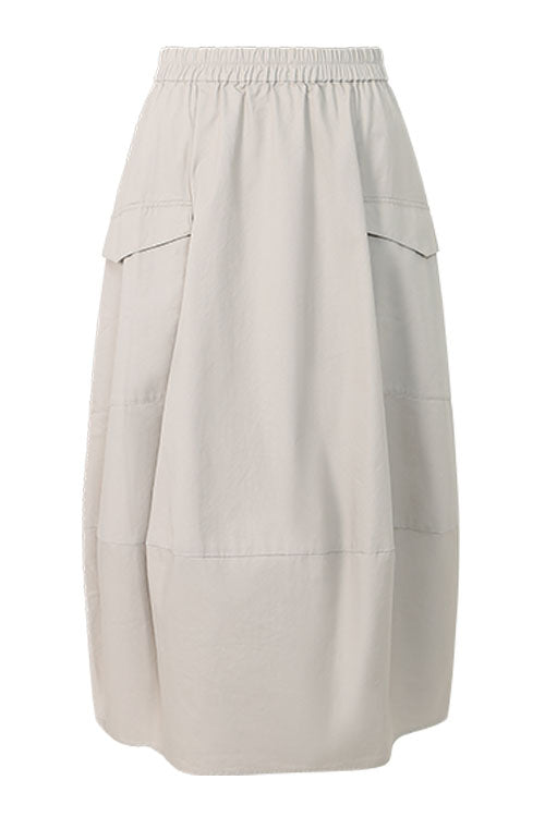 global skirt / taupe