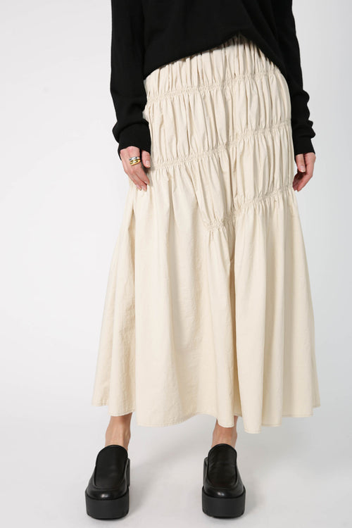 axel skirt / cream