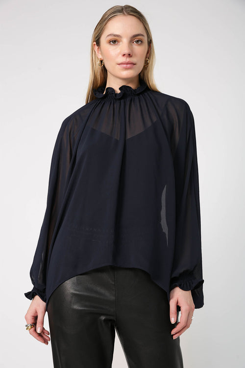chalet top / ink blue