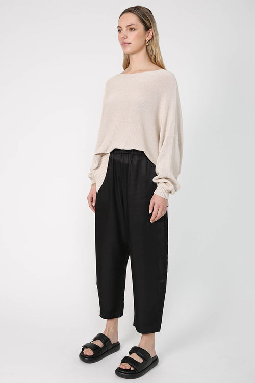 resume pant / black
