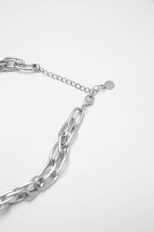 undivided necklace / silver